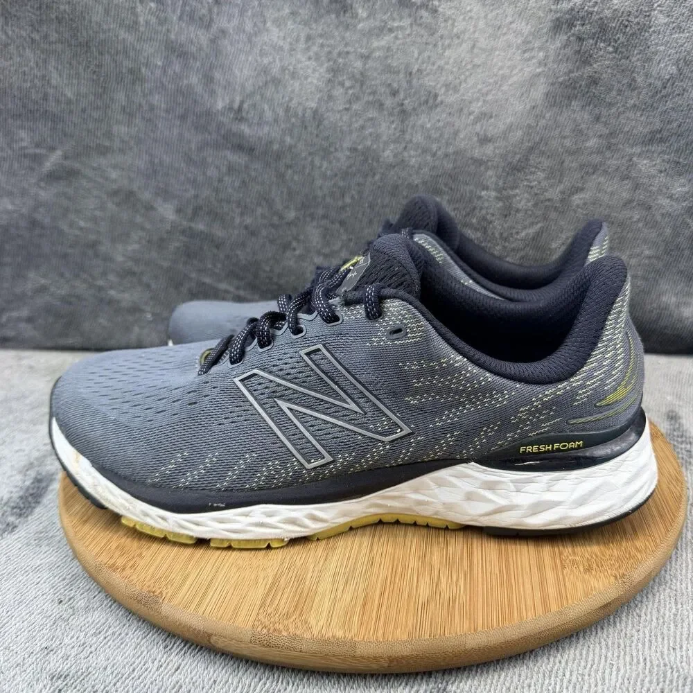 New Balance Fresh Foam 880 Shoes Men Size 10 4E Gray Running Sneakers No Insoles